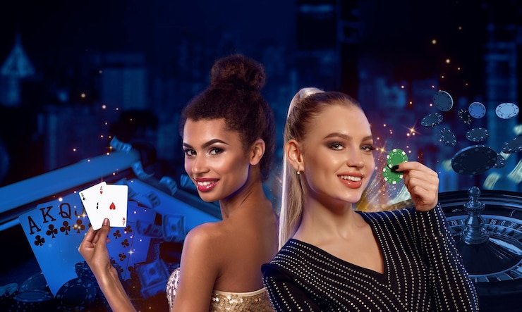 Live Teen Patti table with dealer distributing cards to multiple players